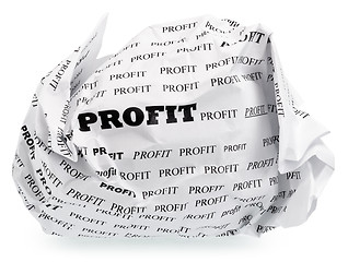 Image showing No profit - no victory