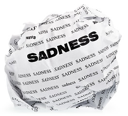 Image showing do not be sad