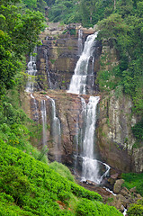 Image showing Ramboda falls