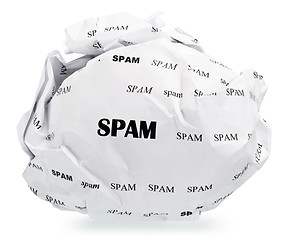 Image showing spam, spam, spam