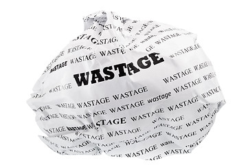 Image showing wastage is also a loss of