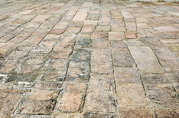 Image showing ancient stone pavement