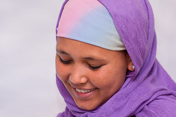 Image showing  Portrait of young Ethiopian woman