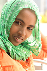 Image showing  Portrait of young Ethiopian woman