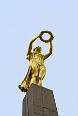 Image showing Golden Woman