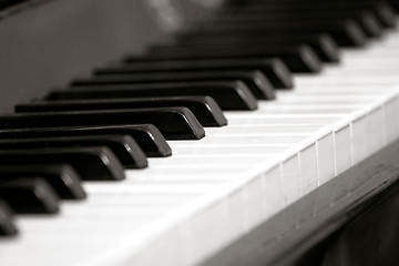 Image showing Piano Key Board