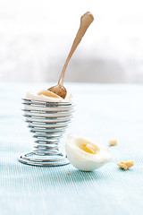 Image showing Boiled egg