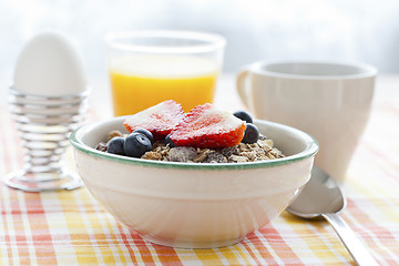 Image showing Healthy breakfast