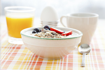 Image showing Healthy breakfast