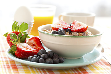 Image showing Healthy breakfast