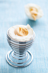 Image showing Boiled egg