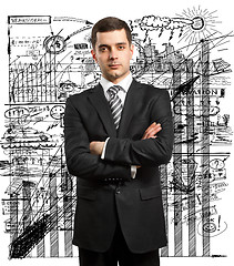 Image showing Man Businessman In Suit