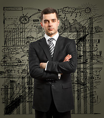 Image showing Man Businessman In Suit