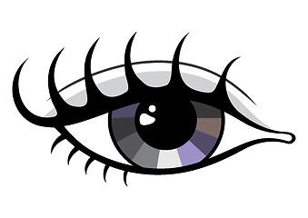 Image showing Eye illustration