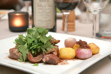 Image showing Lamb dish