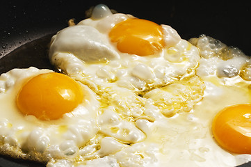 Image showing fried egg