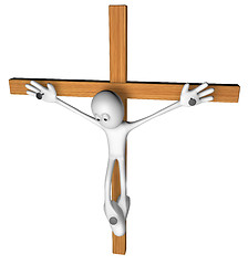 Image showing crucifixion