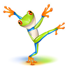 Image showing Dancing Tree Frog