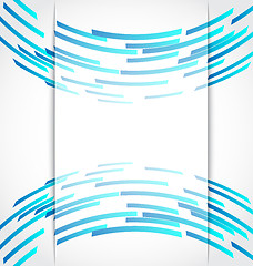 Image showing Abstract background with technology circles