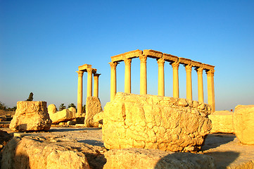 Image showing Relics of Palmyra in Syria