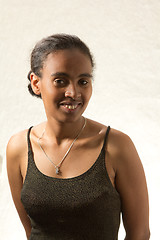 Image showing  Portrait of young Ethiopian woman