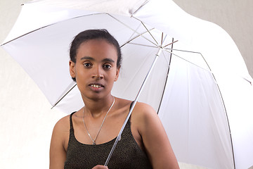 Image showing  Portrait of young Ethiopian woman