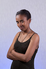 Image showing  Portrait of young Ethiopian woman