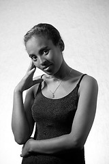 Image showing  Portrait of young Ethiopian woman