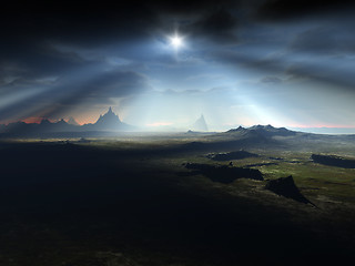 Image showing fantasy landscape