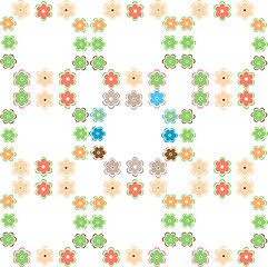 Image showing flower decoratively romantically abstract vector