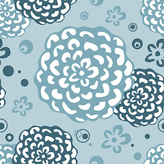 Image showing Vintage Floral seamless pattern