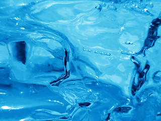 Image showing blue ice