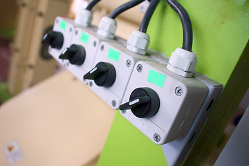 Image showing Close-up switches