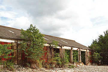 Image showing Abandoned Industrial Furnace 