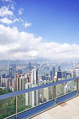 Image showing Hong Kong skylines 