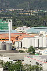 Image showing Industrial Plant afternoon 