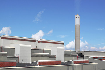 Image showing coal fired power station