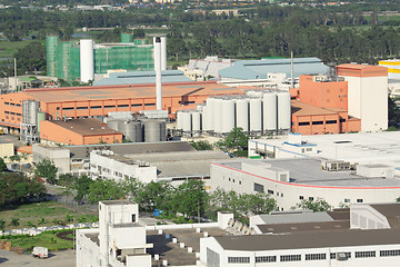Image showing Industrial Plant afternoon 