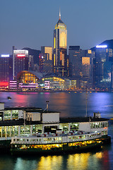 Image showing Hong Kong modern city