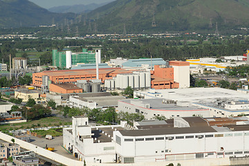 Image showing Industrial Plant afternoon 