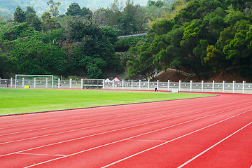 Image showing run track