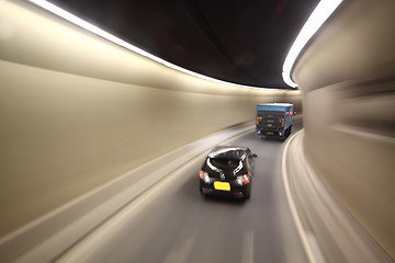 Image showing urban tunnel