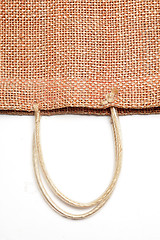 Image showing Wicker bamboo handbag 