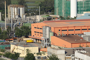 Image showing Industrial Plant afternoon 