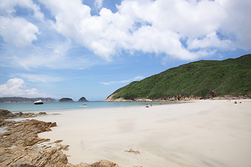 Image showing beach in Hong Kong 