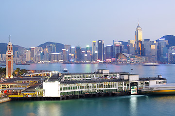 Image showing Hong Kong modern city