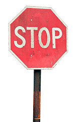 Image showing Stop sign