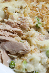 Image showing tuna noodle casserole