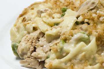 Image showing tuna noodle casserole