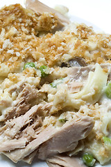 Image showing tuna noodle casserole